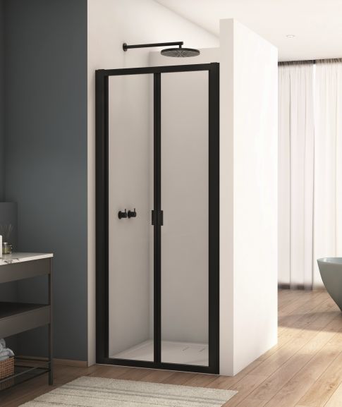 Sprchové kouty SanSwiss DIVERA - D22K BLACK LINE