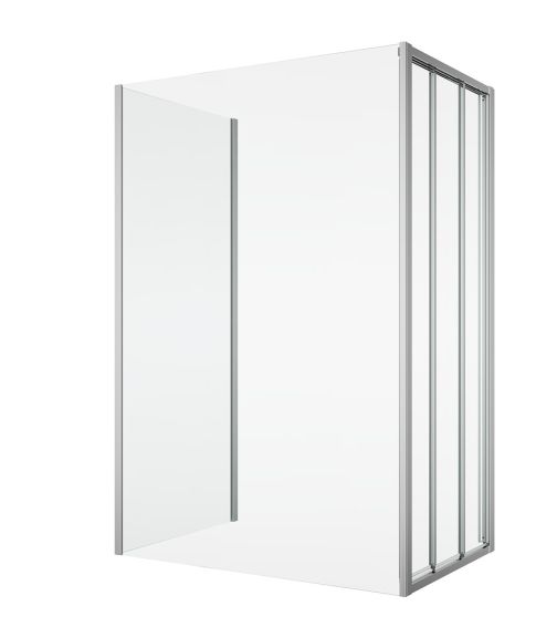 Sprchové kouty SanSwiss DIVERA - D22S3+D22F1+D22F3