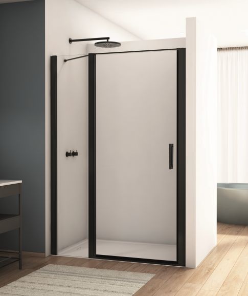 Sprchové kouty SanSwiss D22T13 BLACK LINE