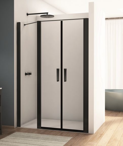 Sprchové kouty SanSwiss DIVERA - D22T32 BLACK LINE